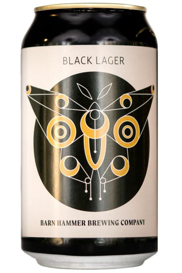black lager can