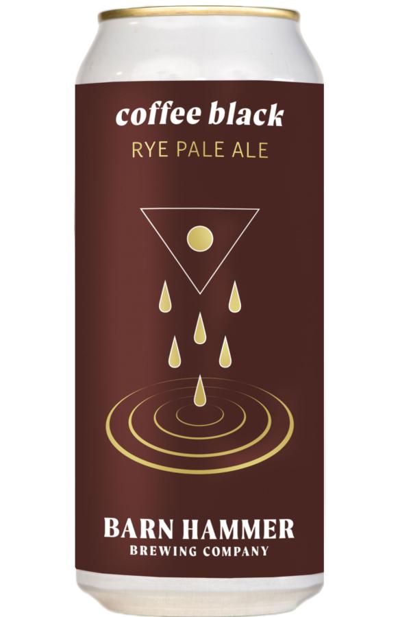 coffee black can isolated
