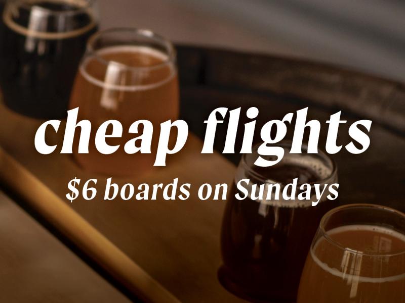 cheap flights $6 all Sunday