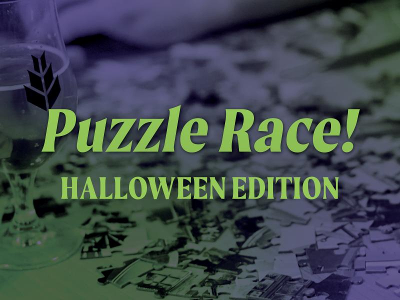 Halloween Puzzle Race banner