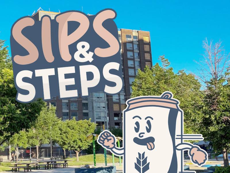 sips and steps event