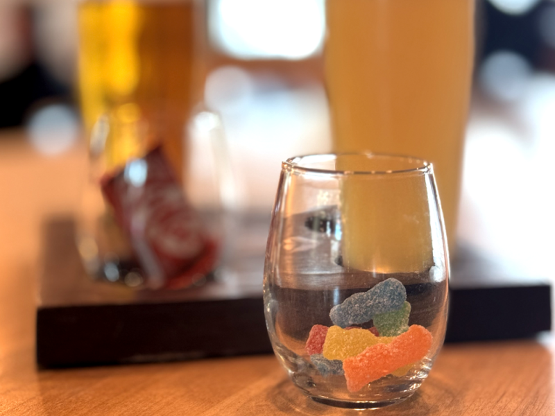 candy and beer pairing