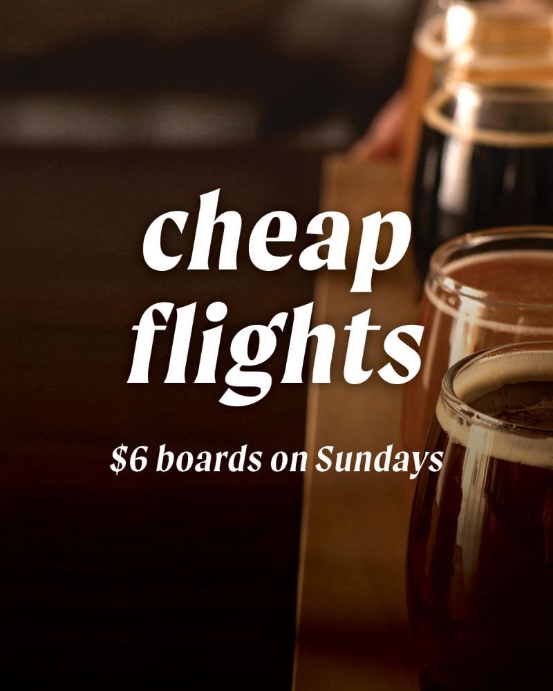 $6 flights on Sunday