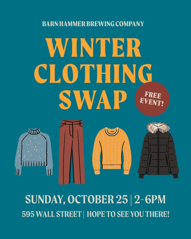 winter clothing swap