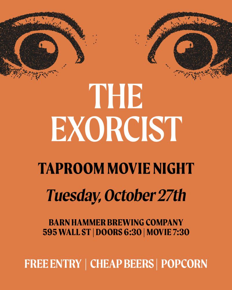 the exorcist movie poster taproom