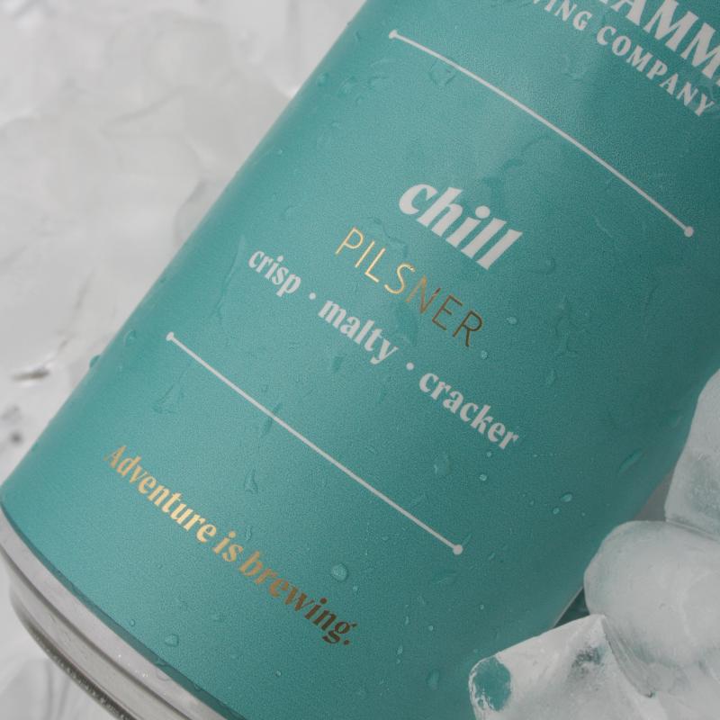 chill can back closeup