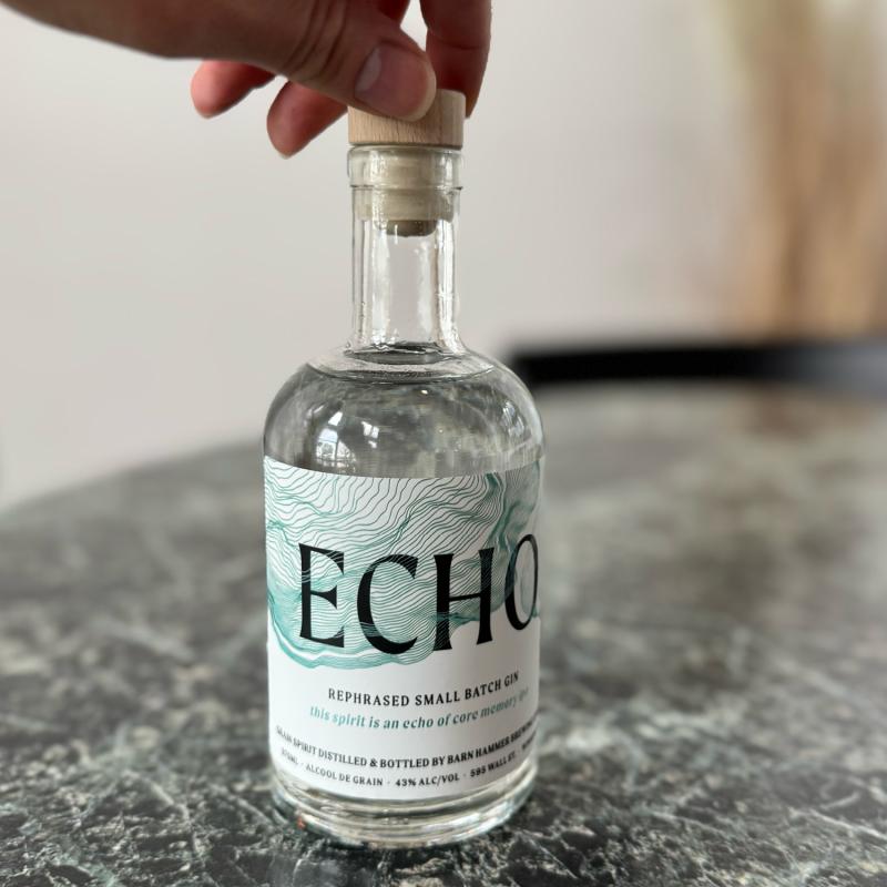 echo bottle hand